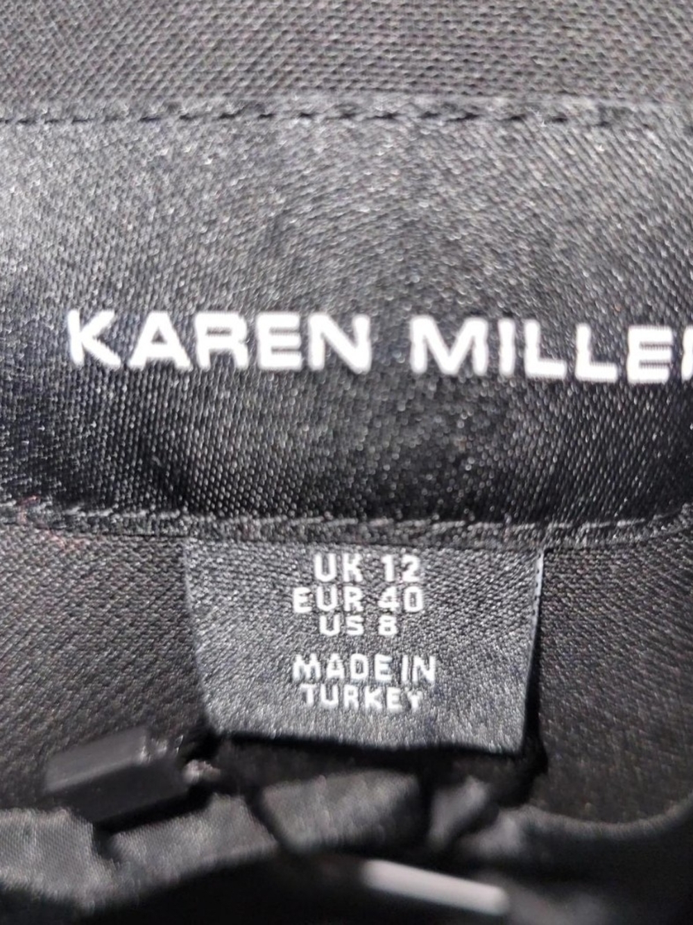 Karen Millen Compact Stretch Tab Detail Sb Tailor Blazer/Jacket